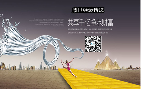 威世顿净水器加盟，邀请您一同共享千亿进水财富